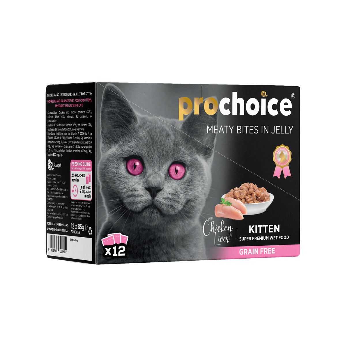 Pro choice cat 2024 food