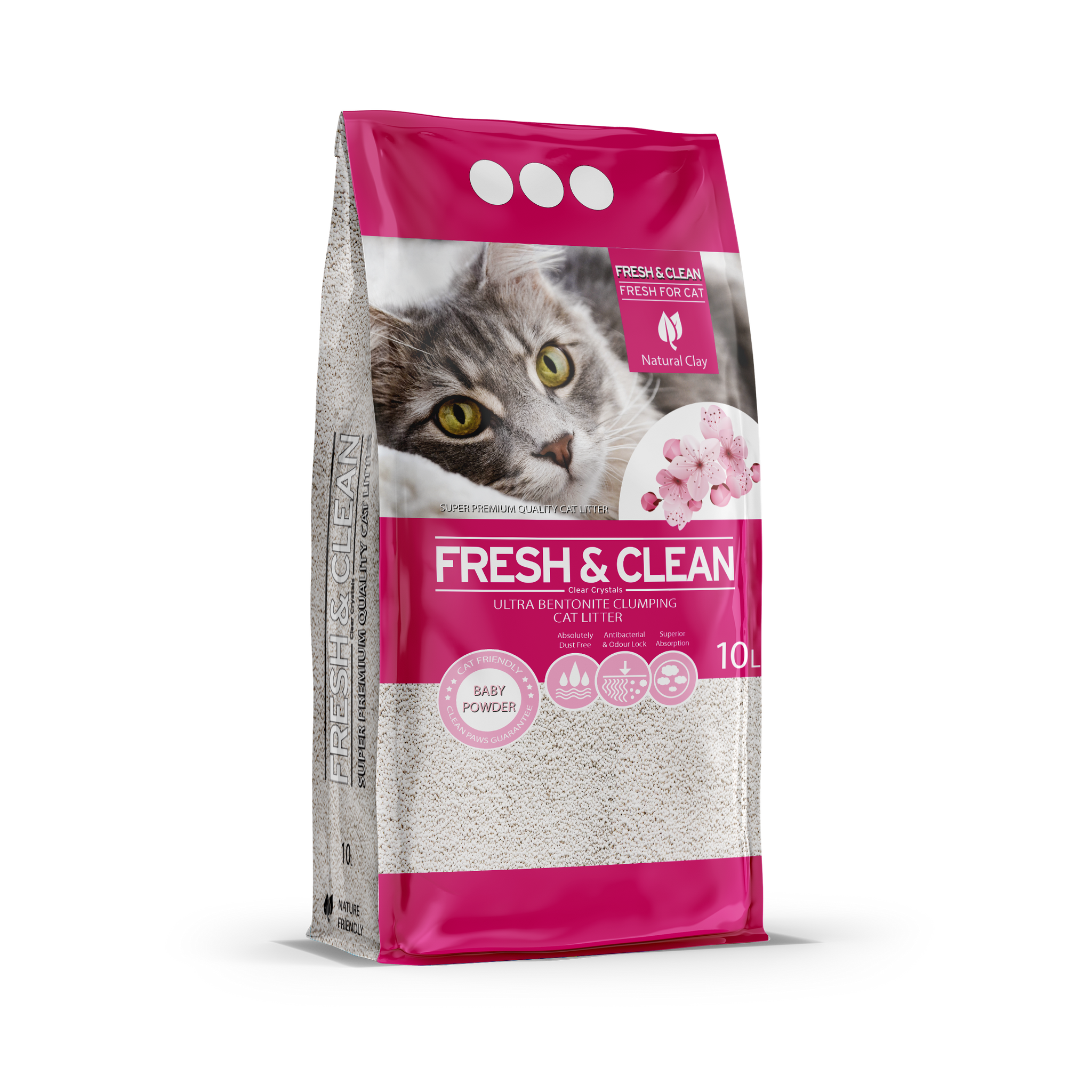 Litter powder outlet
